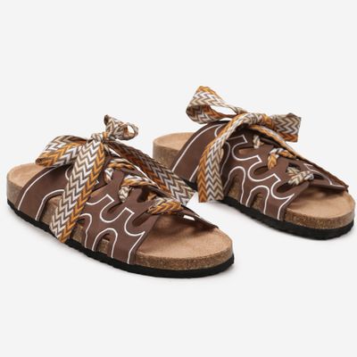 Klapki damskie boho born2be ze sklepu: born2be.pl w kategorii: Klapki damskie - zdjęcie 054DCF2-170-2564_306707
