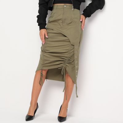 Spódnica casual born2be ze sklepu: born2be.pl w kategorii: Spódnice - zdjęcie 054DCF2-170-2564_307266