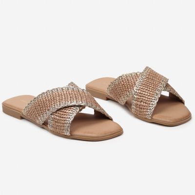 Klapki damskie boho born2be ze sklepu: born2be.pl w kategorii: Klapki damskie - zdjęcie 054DCF2-170-2564_308208