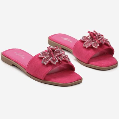 born2be - Klapki damskie eleganckie ze sklepu: born2be.pl w kategorii: Klapki damskie - zdjęcie 054DCF2-170-2564_312660