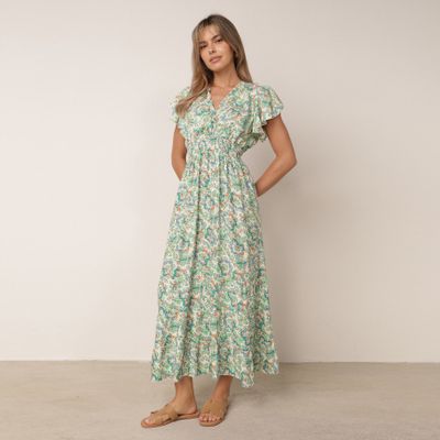 Sukienka w stylu boho born2be ze sklepu: born2be.pl w kategorii: Sukienki - zdjęcie 054DCF2-170-2564_314490