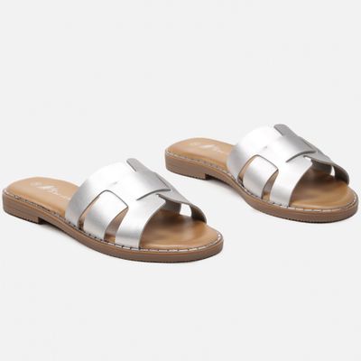 Klapki damskie casual born2be ze sklepu: born2be.pl w kategorii: Klapki damskie - zdjęcie 054DCF2-170-2564_315107