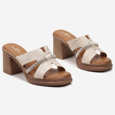 Klapki damskie boho na lato born2be ze sklepu: born2be.pl w kategorii: Klapki damskie - zdjęcie 054DCF2-170-2564_315364