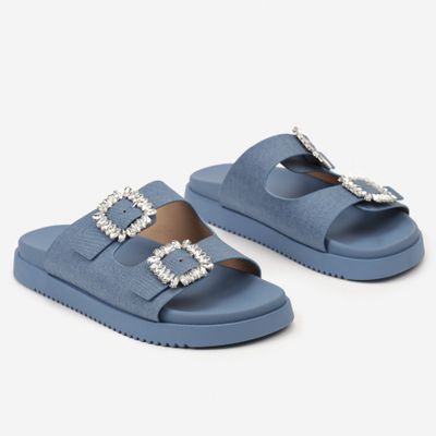 born2be - Klapki damskie casual ze sklepu: born2be.pl w kategorii: Klapki damskie - zdjęcie 054DCF2-170-2564_315920