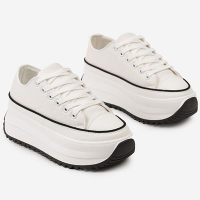 born2be - Trampki damskie casual ze sklepu: born2be.pl w kategorii: Trampki damskie - zdjęcie 054DCF2-170-2564_316186