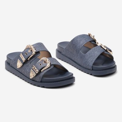 Klapki damskie casual born2be ze sklepu: born2be.pl w kategorii: Klapki damskie - zdjęcie 054DCF2-170-2564_319791