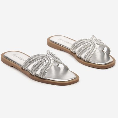 Klapki damskie na lato casual born2be ze sklepu: born2be.pl w kategorii: Klapki damskie - zdjęcie 054DCF2-170-2564_321339