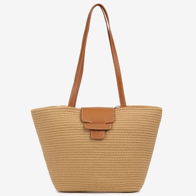 born2be - Shopper bag na lato ze sklepu: born2be.pl w kategorii: Torby Shopper bag - zdjęcie 054DCF2-170-2564_322476