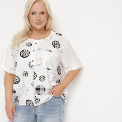 Bluzka damska elegancka born2be ze sklepu: born2be.pl w kategorii: Bluzki damskie - zdjęcie 054DCF2-170-2564_322623