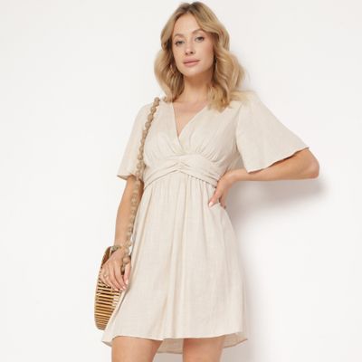 Sukienka casual na wiosnę born2be ze sklepu: born2be.pl w kategorii: Sukienki - zdjęcie 054DCF2-170-2564_323135
