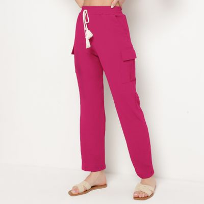 Spodnie damskie casual born2be ze sklepu: born2be.pl w kategorii: Spodnie damskie - zdjęcie 054DCF2-170-2564_325302