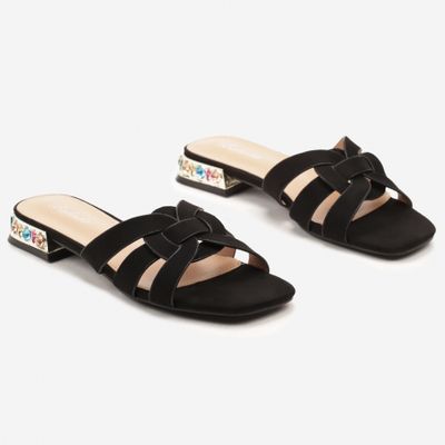 Klapki damskie casual born2be ze sklepu: born2be.pl w kategorii: Klapki damskie - zdjęcie 054DCF2-170-2564_325722