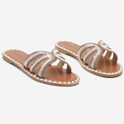 Klapki damskie boho born2be ze sklepu: born2be.pl w kategorii: Klapki damskie - zdjęcie 054DCF2-170-2564_327809