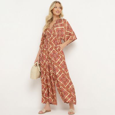 Kombinezon damski boho born2be ze sklepu: born2be.pl w kategorii: Kombinezony damskie - zdjęcie 054DCF2-170-2564_328602