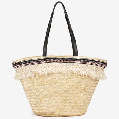 Shopper bag wakacyjna born2be ze sklepu: born2be.pl w kategorii: Torby Shopper bag - zdjęcie 054DCF2-170-2564_328982
