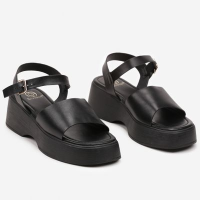 Sandały damskie casual born2be ze sklepu: born2be.pl w kategorii: Sandały damskie - zdjęcie 054DCF2-170-2564_329336