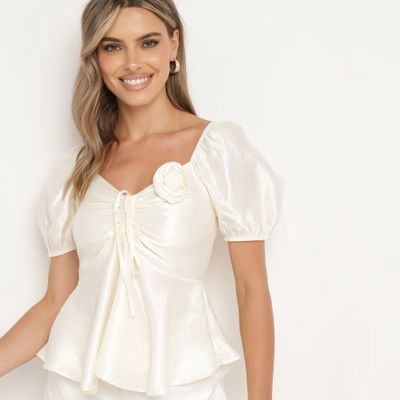 Bluzka damska casual born2be ze sklepu: born2be.pl w kategorii: Bluzki damskie - zdjęcie 054DCF2-170-2564_332948