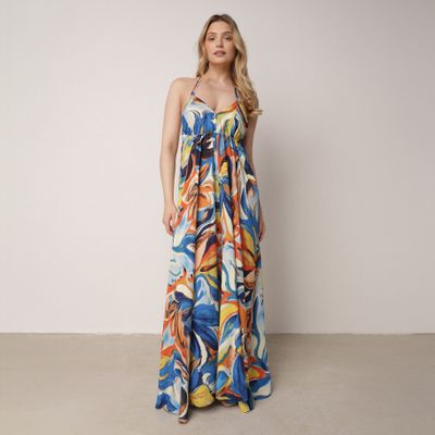 Sukienka w stylu boho na lato born2be ze sklepu: born2be.pl w kategorii: Sukienki - zdjęcie 054DCF2-170-2564_333204