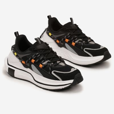 Buty sportowe męskie jesienne młodzieżowe born2be ze sklepu: born2be.pl w kategorii: Buty sportowe męskie - zdjęcie 054DCF2-170-2564_340735
