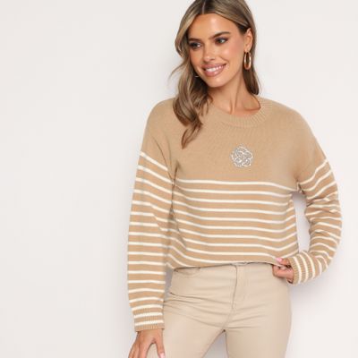 born2be - Sweter damski na zimę ze sklepu: born2be.pl w kategorii: Swetry damskie - zdjęcie 054DCF2-170-2564_341243