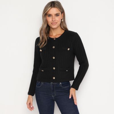 Sweter damski na zimę born2be ze sklepu: born2be.pl w kategorii: Swetry damskie - zdjęcie 054DCF2-170-2564_342388