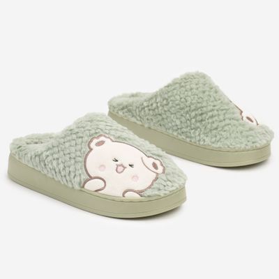Kapcie damskie casual born2be ze sklepu: born2be.pl w kategorii: Kapcie damskie - zdjęcie 054DCF2-170-2564_345330