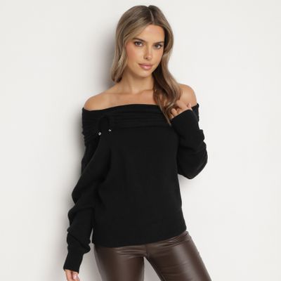 Sweter damski na zimę born2be ze sklepu: born2be.pl w kategorii: Swetry damskie - zdjęcie 054DCF2-170-2564_346304