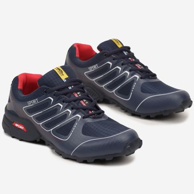 Buty sportowe męskie na wiosnę born2be ze sklepu: born2be.pl w kategorii: Buty sportowe męskie - zdjęcie 054DCF2-170-2564_348354