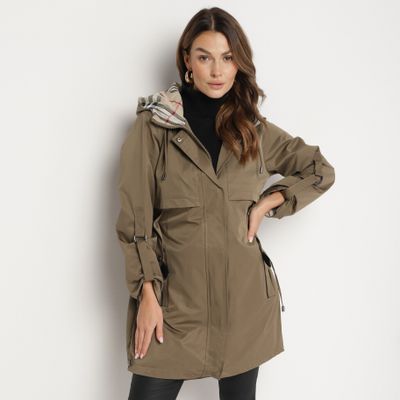 Parka damska casualowa jesienna born2be ze sklepu: born2be.pl w kategorii: Parki damskie - zdjęcie 054DCF2-170-2564_348657