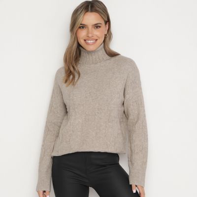 born2be - Sweter damski na zimę ze sklepu: born2be.pl w kategorii: Swetry damskie - zdjęcie 054DCF2-170-2564_349207