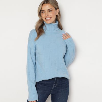 Sweter damski na zimę born2be ze sklepu: born2be.pl w kategorii: Swetry damskie - zdjęcie 054DCF2-170-2564_349209