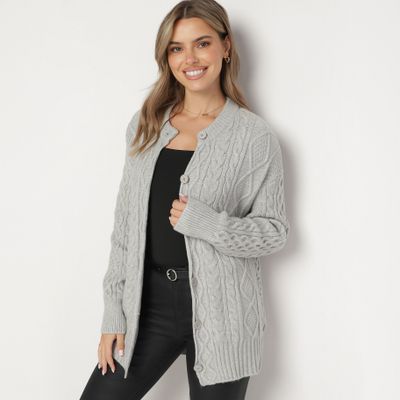 born2be - Sweter damski na zimę ze sklepu: born2be.pl w kategorii: Swetry damskie - zdjęcie 054DCF2-170-2564_349225