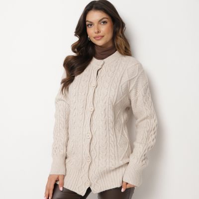 Sweter damski na zimę born2be ze sklepu: born2be.pl w kategorii: Swetry damskie - zdjęcie 054DCF2-170-2564_349227