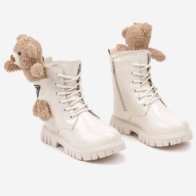 born2be - Buty zimowe dziecięce casual ze sklepu: born2be.pl w kategorii: Buty zimowe dziecięce - zdjęcie 054DCF2-170-2564_350097