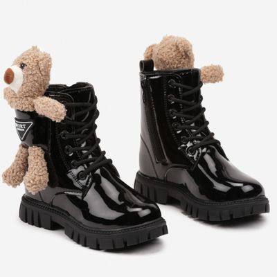 Buty zimowe dziecięce casual zimowe born2be ze sklepu: born2be.pl w kategorii: Buty zimowe dziecięce - zdjęcie 054DCF2-170-2564_350098