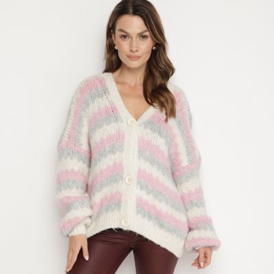 Sweter damski na zimę born2be ze sklepu: born2be.pl w kategorii: Swetry damskie - zdjęcie 054DCF2-170-2564_350420