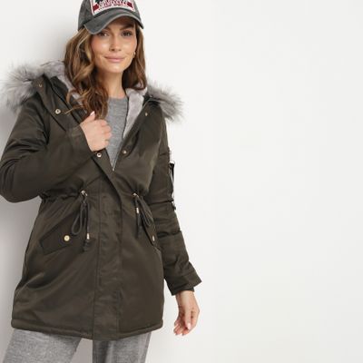 Parka damska na lato born2be ze sklepu: born2be.pl w kategorii: Parki damskie - zdjęcie 054DCF2-170-2564_353036
