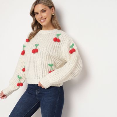 born2be - Sweter damski na zimę ze sklepu: born2be.pl w kategorii: Swetry damskie - zdjęcie 054DCF2-170-2564_358366