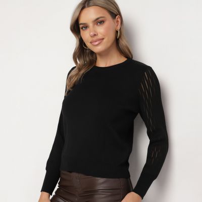 Sweter damski na zimę born2be ze sklepu: born2be.pl w kategorii: Swetry damskie - zdjęcie 054DCF2-170-2564_358723