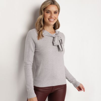 Sweter damski na zimę born2be ze sklepu: born2be.pl w kategorii: Swetry damskie - zdjęcie 054DCF2-170-2564_360049