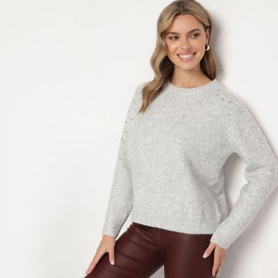 Sweter damski born2be ze sklepu: born2be.pl w kategorii: Swetry damskie - zdjęcie 054DCF2-170-2564_361106