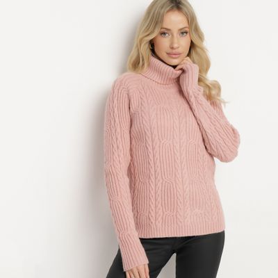 Sweter damski zimowy born2be ze sklepu: born2be.pl w kategorii: Swetry damskie - zdjęcie 054DCF2-170-2564_361749