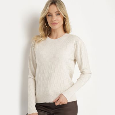 born2be - Sweter damski casualowy ze sklepu: born2be.pl w kategorii: Swetry damskie - zdjęcie 054DCF2-170-2564_363638