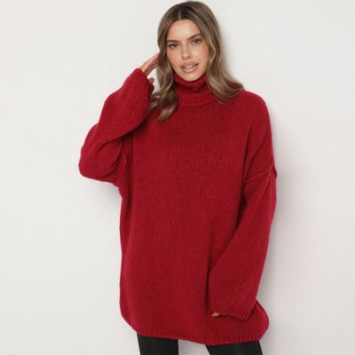 Sweter damski casual born2be ze sklepu: born2be.pl w kategorii: Swetry damskie - zdjęcie 054DCF2-170-2564_363682
