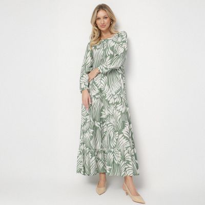 Sukienka w stylu boho born2be ze sklepu: born2be.pl w kategorii: Sukienki - zdjęcie 054DCF2-170-2564_367577
