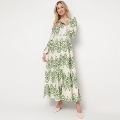 Sukienka boho na wiosnę born2be ze sklepu: born2be.pl w kategorii: Sukienki - zdjęcie 054DCF2-170-2564_367580