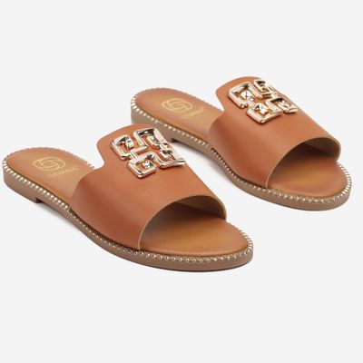 Klapki damskie boho born2be ze sklepu: born2be.pl w kategorii: Klapki damskie - zdjęcie 054DCF2-170-2564_371063