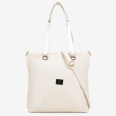 Shopper bag na wiosnę born2be ze sklepu: born2be.pl w kategorii: Torby Shopper bag - zdjęcie 054DCF2-170-2564_373063