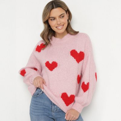 Sweter damski jesienny born2be ze sklepu: born2be.pl w kategorii: Swetry damskie - zdjęcie 054DCF2-170-2564_375984