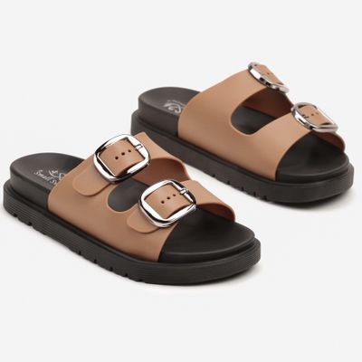 born2be - Klapki damskie casual ze sklepu: born2be.pl w kategorii: Klapki damskie - zdjęcie 054DCF2-170-2564_376064